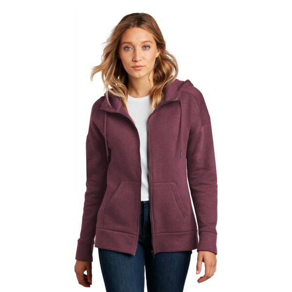 Women's Perfect Weight ® Fleece Drop Shoulder Full Zip Hoodie Thumbnail