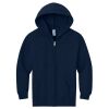 Youth NuBlend ® Full Zip Hooded Sweatshirt Thumbnail