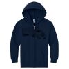 Youth NuBlend ® Full Zip Hooded Sweatshirt Thumbnail